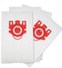 Mumaxun 6pcs Replacement for Miele FJM Vacuum Bags, fit S200 , S300, S500, S4000, S6000, Compact C1/C2 Series