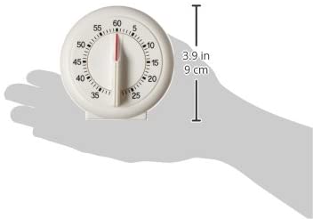 Norpro New 60 Minute Kitchen Timer With Long Ring 3.5"/9cm Easy To Read Operate
