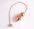 Myhealingworld Brass Metal Ball Point Hammer Design Metaphysical Positive Dowsing Divination Pendulum.
