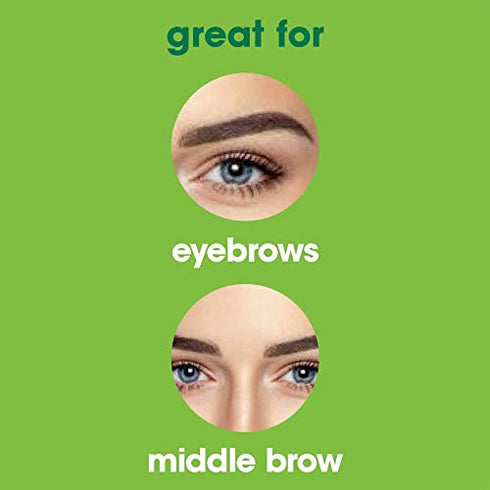 Nad's Eyebrow Wax Strips - Facial Hair Removal for Women - Eyebrow Wax Kit with 6 Eyebrow Waxing Strips + 6 Calming Oil Wipes + 2g Skin Protection Powder, 1 Count