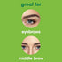 Nad's Eyebrow Wax Strips - Facial Hair Removal for Women - Eyebrow Wax Kit with 6 Eyebrow Waxing Strips + 6 Calming Oil Wipes + 2g Skin Protection Powder, 1 Count