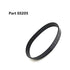 Replacement Belt for Eureka PowerSpeed Bagless Upright Vacuum Cleaner ,Compatible Fits Models: NEU180?NEU182?NEU186?Part # E0205?3 Pack?