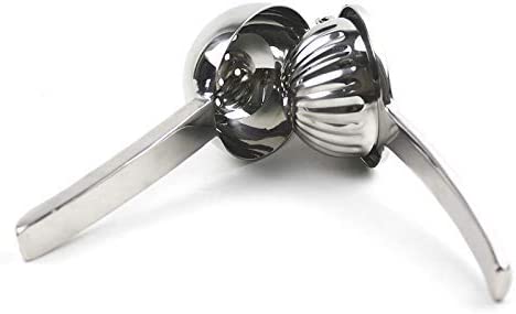 Fresh Menu Kitchen Premium Quality Citrus Squeezer - Heavy Duty Lime and Lemon Squeezer That's Great for Juicing Oranges - Includes 10 Free Recipes