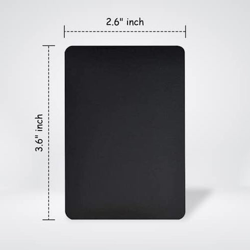 AppleTofu Magnetic Address Book - Wallet Size Address Book - Credit Card Size Address Book - Pocket Address Book for Men, 21 Pages, 9 Lines - Keep Contact Info Handy at All Times - Set of 2