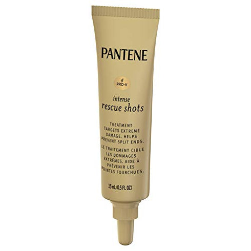 Pantene Shampoo and Conditioner Plus Rescue Shot Treatment, with Bamboo, Nutrient Blends Hair Volume Multiplier