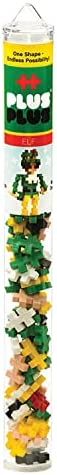 PLUS PLUS – Mini Maker Tube – Elf – 70 Piece, Construction Building Stem Toy, Interlocking Mini Puzzle Blocks for Kids