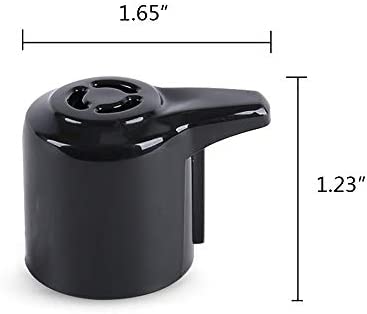 Alamic Steam Release Valve for Instant Pot Duo Model 3, 6, 8 Qt Steam Release Handle Pressure Cooker Replacement Part Accessories - 2 Pack