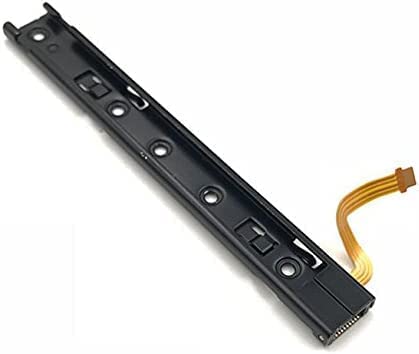 Replacement Right Left L R Slider Rail with Flex Cable Fix Part for Nintend Switch NS NX Joy-Con Console (Left+Right)