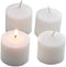 D'light Online Unscented Votive Candles - for Birthdays, Baby Shower, Home Decoration and Weddings (White, 8 Hour - Set of 72)
