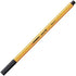 Fineliner - STABILO point 88 - 3pcs - Black