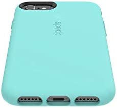 Speck Products CandyShell Fit iPhone SE (2022) Case| iPhone SE (2020)| iPhone 8| iPhone 7 - Zeal Teal/Zeal Teal