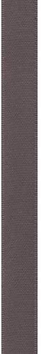 Berwick Offray 475942 5/8" Wide Single Face Satin Ribbon, Pewter Gray, 6 Yds