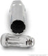 Wheel Accessories Parts Chrome 6 Point Spline Drive Tuner Socket Key Tool for 6 Spline Lug Nut 16.2mm Inner Diameter- Dual Hex Key with 19mm and 21mm (13/16)