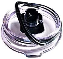 (2 Pack) Replacement Rubber Gaskets Compatible With Yeti Lid Gasket-Seals Fits 20 oz Insulated Stainless Steel Tumblers