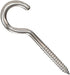 Axe Sickle 4 Inch Heavy Duty Large Screw Hook Ceiling Hook Cup Hook Silver 10 Pcs