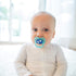 Dr. Brown's Advantage Symmetrical Pacifier with Air Flow and Pacifier Clip - Blue - 2-Pack - 0-6m