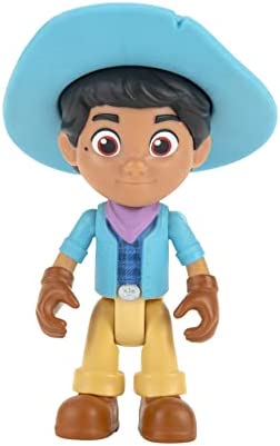 Dino Ranch Miguel and Tango’s Tow Rig Vehicle - Features 5” Dino Tango Tow Rig and 3” Dino Rancher Miguel - Three Styles to Collect - Toys for Kids Featuring Your Favorite Pre-Westoric Ranchers