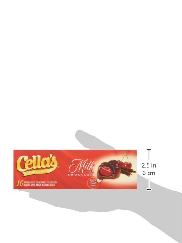 Cella's Cherries Covered with Real Milk Chocolate - 16 CT 8oz
