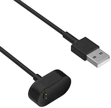 Compatible with Fitbit Ace 2/ Inspire Charger 3.3ft/100cm Replacement USB Charging Charger Cable for Ace 2/ Inspire/ Inspire HR Charger Cord Dock Adapter for ACE 2 Bands for kids