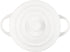 Le Creuset Stoneware Mini Round Cocotte, 8 oz., White