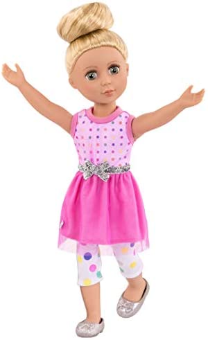 Glitter Girls by Battat - Stay Sparkly Dress & Leggings Regular Outfit - 14" Doll Clothes & Accessories For Girls Age 3 & Up – Children’S Toys