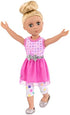 Glitter Girls by Battat - Stay Sparkly Dress & Leggings Regular Outfit - 14" Doll Clothes & Accessories For Girls Age 3 & Up – Children’S Toys