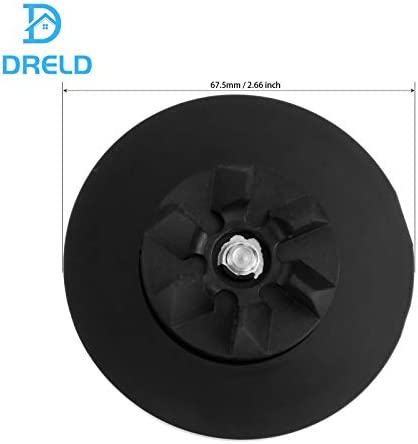 SPB-456-2 Blender Cutting Assembly with 2 Rubber Sealing Gasket, Replacement for Cuisinart Blenders Models BFP703 BFP-703 BFP703B BFP-703CH SPB7 SPB-7BK CB8 CB9 BFP-703 CBT-500 SB5600 CB600 BFP-10CH