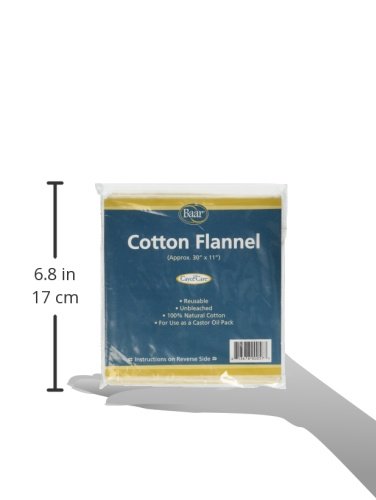 Cotton Flannel Castor Oil Pack