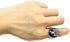 PPX Daywalking Katherine Necklace Pendant Charm Necklace-Royal Blue and Vampire Diaries Daylight Walking Signet Damon's Ring for Fans, with Transparent Box