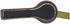 Universal Offset Decorative Front, Side, Corner, or Angle Mount Toilet Tank Flush Trip Lever Handle with Metal Nut, Fits Most Toilets (Oil Rubbed Bronze)