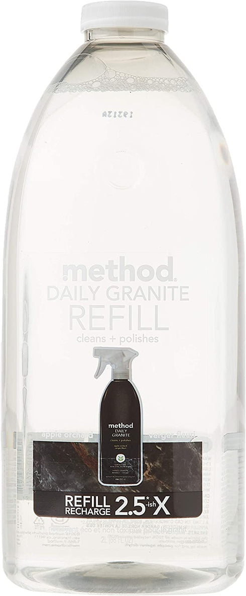 Method - Daily Granite Cleaner + Polisher Refill Apple Orchard - 2 Liter