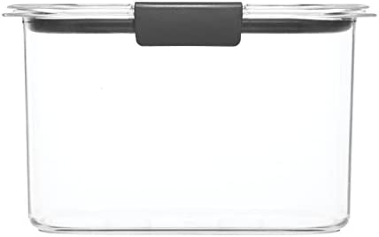 Rubbermaid Container, BPA-Free Plastic, Brilliance Pantry Airtight Food Storage, Open Stock, Brown Sugar (7.8 Cup)