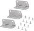 AIEVE Cooler Hinges and Screws Set,Cooler Replacement Hinges,Stainless Steel Hinges and Screws Replacement for Coleman Coolers