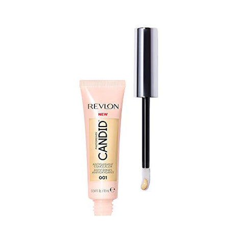 Revlon PhotoReady Candid Concealer, with Anti-Pollution, Antioxidant, Anti-Blue Light Ingredients, without Parabens, Pthalates and Fragrances; Banana.34 Fluid Oz