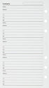 FILOFAX Name/Address/Telephone Refill for Personal & Personal Compact Size, 20 Sheets, White (B130201)