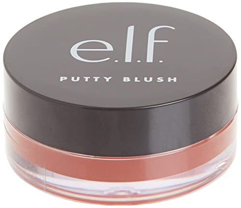 e.l.f. Putty Blush, Creamy & Ultra Pigmented Formula, Infused with Argan Oil & Vitamin E, Bali, 0.35 Oz (10g)