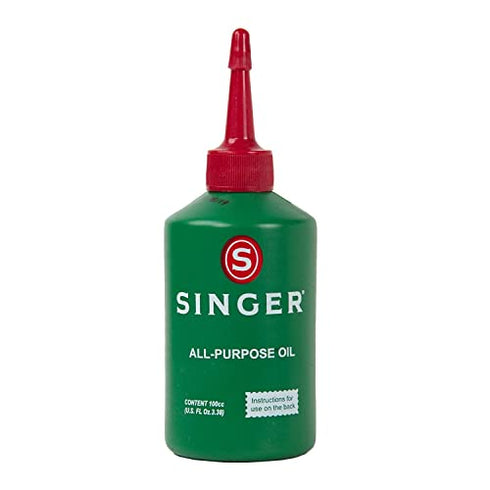 Singer All Purpose Sewing Machine Oil, 3.38-Fluid Ounce