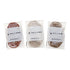 Heliums Beige Blonde Thin 2mm Hair Elastics, Color Match Hair Ties for Fine Hair, 1.75 Inch Standard Size - 40 Count