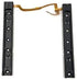 Replacement Right Left L R Slider Rail with Flex Cable Fix Part for Nintend Switch NS NX Joy-Con Console (Left+Right)