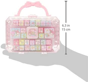 Sanrio N-1709-769711 My Melody Friends Stamp Set, 6.5 x 1.8 x 7.3 inches (16.5 x 4.5 x 18.5 cm), Polystyrene
