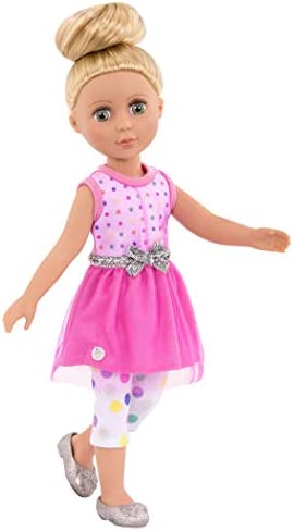 Glitter Girls by Battat - Stay Sparkly Dress & Leggings Regular Outfit - 14" Doll Clothes & Accessories For Girls Age 3 & Up – Children’S Toys