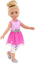 Glitter Girls by Battat - Stay Sparkly Dress & Leggings Regular Outfit - 14" Doll Clothes & Accessories For Girls Age 3 & Up – Children’S Toys