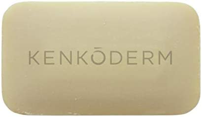 Kenkoderm Psoriasis Mineral Salt Soap with Argan Oil & Shea Butter 4.25 oz | 1 Bar | Dermatologist Developed | Fragrance + Color Free