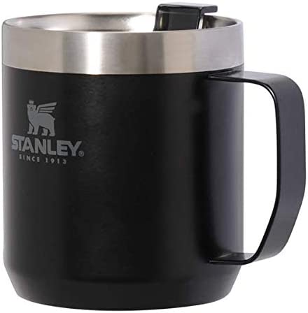 Stanley Legendary Camp Mug, 12oz, Stainless Steel Vacuum Insulated Coffee Mug with Drink-Thru Lid
