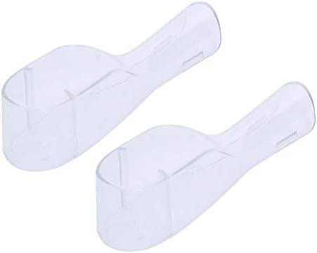 Travel Electric Toothbrush Heads Cover Plastic Protective Cap Case Compatible with Oral-B Long Dual-Heads Replacement Tooth Brush Heads(6 Pack) Clear