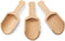 Wooden Scoopers 4-3/8 Inches Long, 15 Unfinished Small Wooden Scoops for Bath Salts, Mason Jars, Sensory Bins, Minerals, Candies, Sugar & Coffee, by Woodpeckers