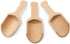 Wooden Scoopers 4-3/8 Inches Long, 15 Unfinished Small Wooden Scoops for Bath Salts, Mason Jars, Sensory Bins, Minerals, Candies, Sugar & Coffee, by Woodpeckers