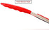 7-Inch Mini Silicone Kitchen Stainless Steel Tongs - Set of 3 (Red, Orange, Purple) - Mini Tongs for Serving Food, Cooking, Salad and Grilling