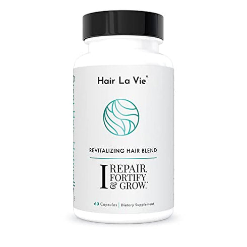 Hair La Vie Revitalizing Blend Hair Vitamins with Biotin, Collagen and Saw Palmetto