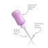 Frida Mom Upside Down Peri Bottle for Postpartum Care The Original Fridababy MomWasher for Perineal Recovery and Cleansing After Birth